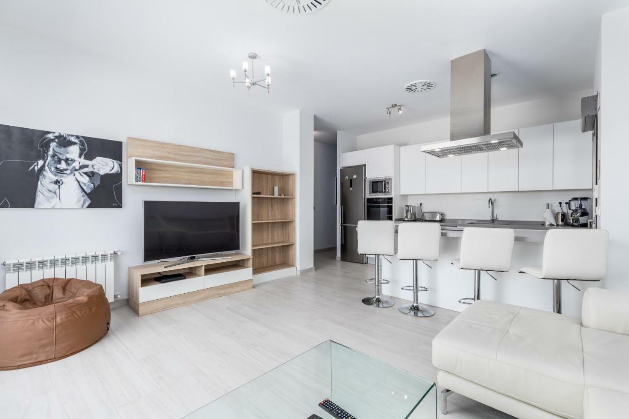 Luxury Beach Front Apartment With Pool Valencie Exteriér fotografie